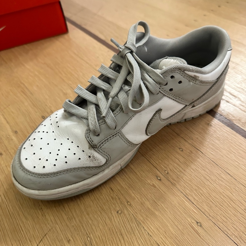 Nike Dunk Low “Great Fog” - Size 8.5 - Used with Original Box - Picture 8 of 11